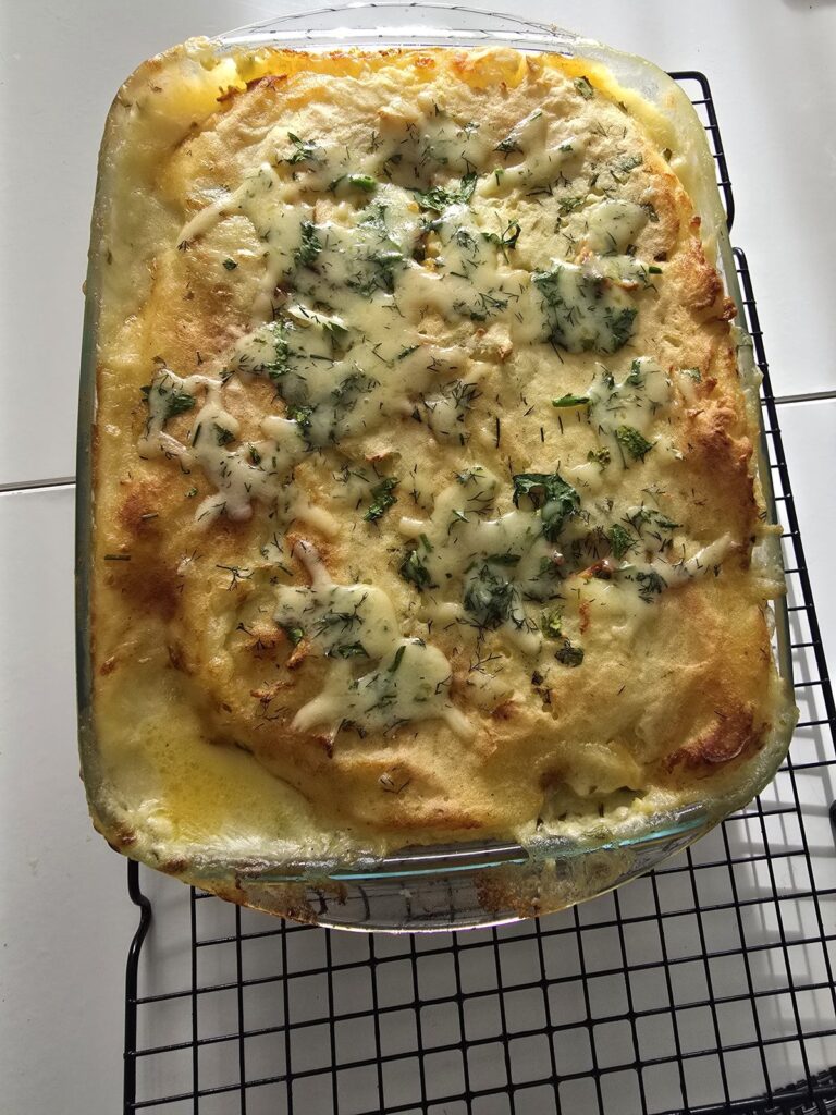 Chef-prepared lasagne by Meals with Chef